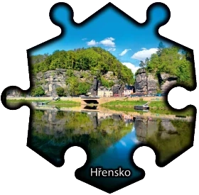 Magnetka č. 1391 Hřensko