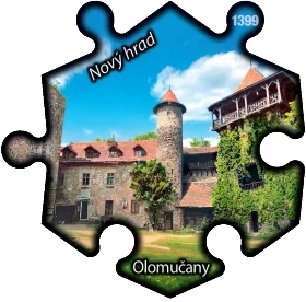 Magnetka č. 1399 Olomučany - Nový hrad
