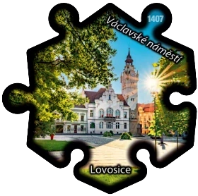 Magnetka č. 1407 Lovosice – Václavské náměstí