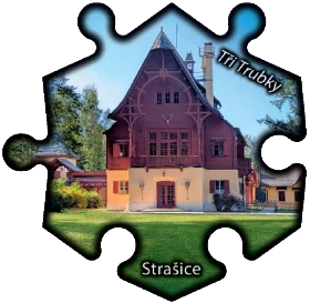 Magnetka č. 1437 Strašice - Tři Trubky