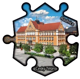 Magnetka č. 1442 Český Těšín - Radnice