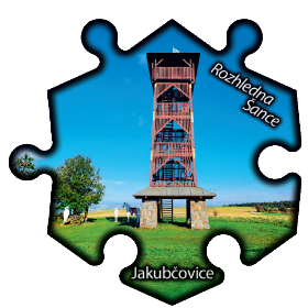 Magnetka č. 1464 Jakubčovice – Rozhledna Šance