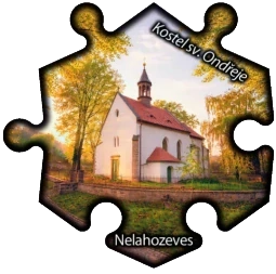 Magnetka č. 1479 Nelahozeves Kostel sv. Ondřeje