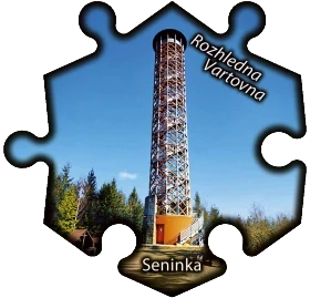 Magnetka č. 1471 Seninka - Rozhledna Vartovna