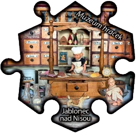 Magnetka č. 1500 Jablonec nad Nisou – Muzeum hraček