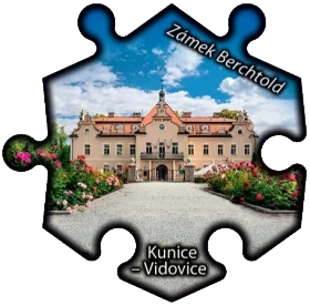 Magnetka č. 1481 Kunice - Vidovice – Zámek Berchtold
