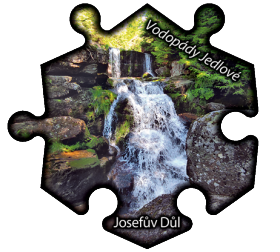 Magnetka č. 1505 Josefův Důl – Vodopády Jedlová