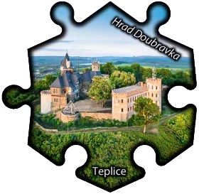 Magnetka č. 1510 Teplice - Hrad Doubravka