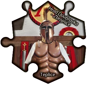 Magnetka č. 1511 Teplice – Hrad Doubravka - Zbrojnice