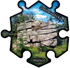 Magnetka č. 1518 Hejnice - Sněžné věžičky