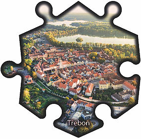 Magnetka č. 576 Třeboň - Město 
