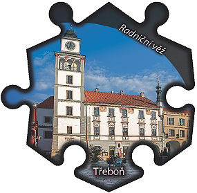 Magnetka č. 577 Třeboň - Radniční věž