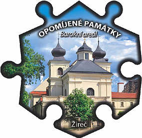 Magnetka č. 650 Žireč – Barokní areál