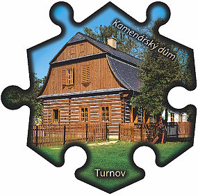 Magnetka č. 572 Turnov - Kamenářský dům