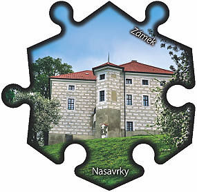 Magnetka č. 599 Nasavrky - Zámek