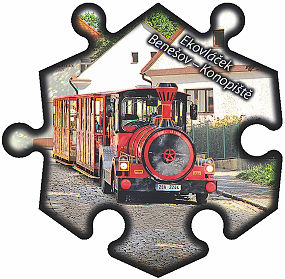 Magnetka č. 558 Benešov – Konopiště, ekovláček