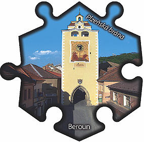 Magnetka č. 597 Beroun - Plzeňská brána