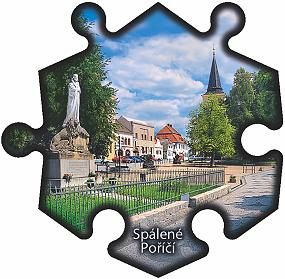 Magnetka č. 683 Spálené Poříčí 
