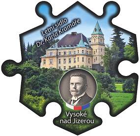 Magnetka č. 691 - Vysoké nad Jizerou – Letní sídlo Dr. Karla Kramáře