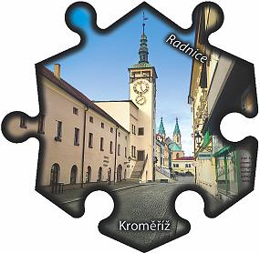 Magnetka č. 680 Kroměříž - Radnice