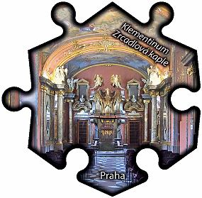 Magnetka č. 675 Praha - Klementinum - Zrcadlová kaple