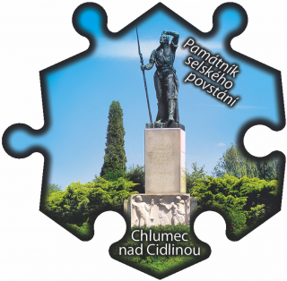 Magnetka č. 768 Chlumec nad Cidlinou - Památník selského povstání