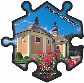 Magnetka č. 566 Březová nad Svitavou – Kostel sv. Bartoloměje