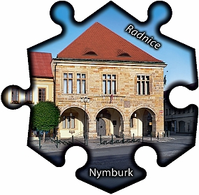 Magnetka č. 772 Nymburk - Radnice