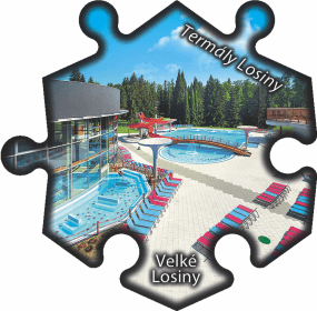 Magnetka č. 776 Velké Losiny - Termály Losiny