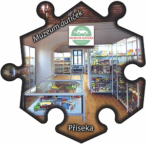 Magnetka č. 783 Příseka - Muzeum autíček
