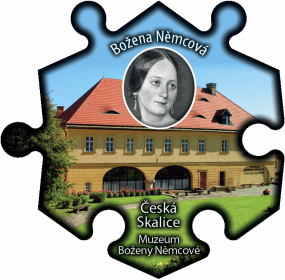 Magnetka č. 787 Česká Skalice - Muzeum Boženy Němcové