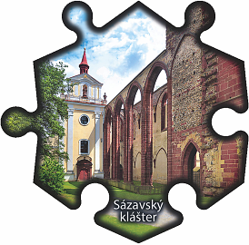 Magnetka č. 850 Sázavský klášter