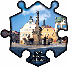 Magnetka č. 777 Dvůr Králové nad Labem