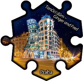 Magnetka č. 869 Praha – Tančící dům