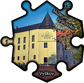 Magnetka č. 872 Vyškov - Muzeum Vyškovska