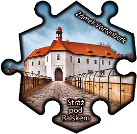 Magnetka č. 879 Stráž pod Ralskem – Zámek Vartenberk